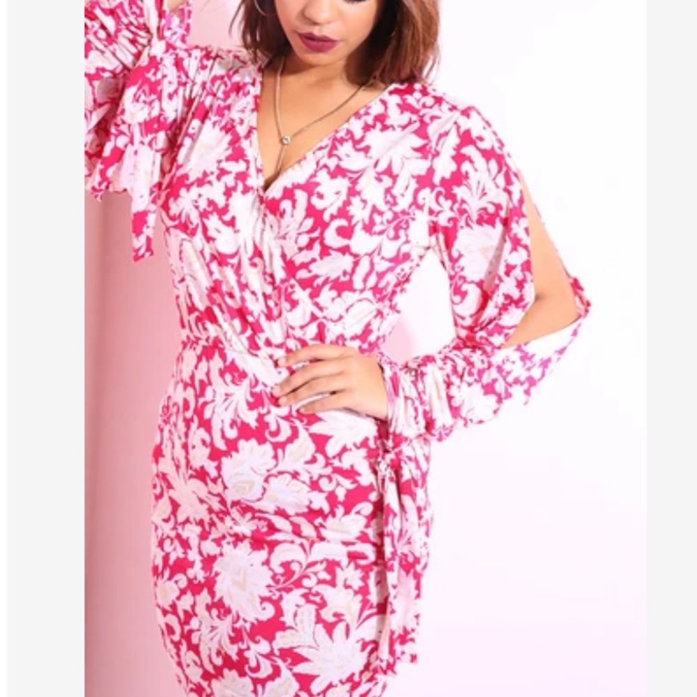 Printed dress 💕